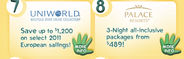 Uniworld and Palace Resorts